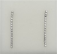 Orecchini Gioielleria Dossena  Donna in Oro bianco Zircone OROR-177-253